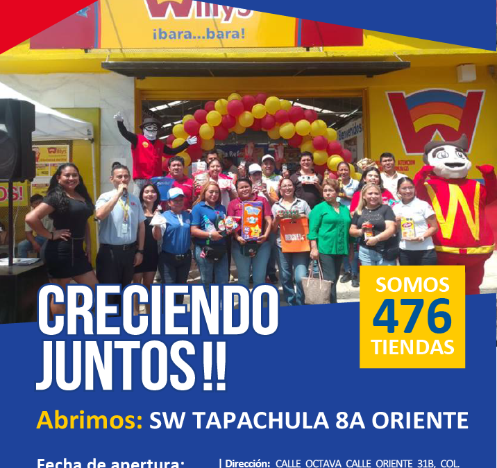 ¡Nueva apertura!