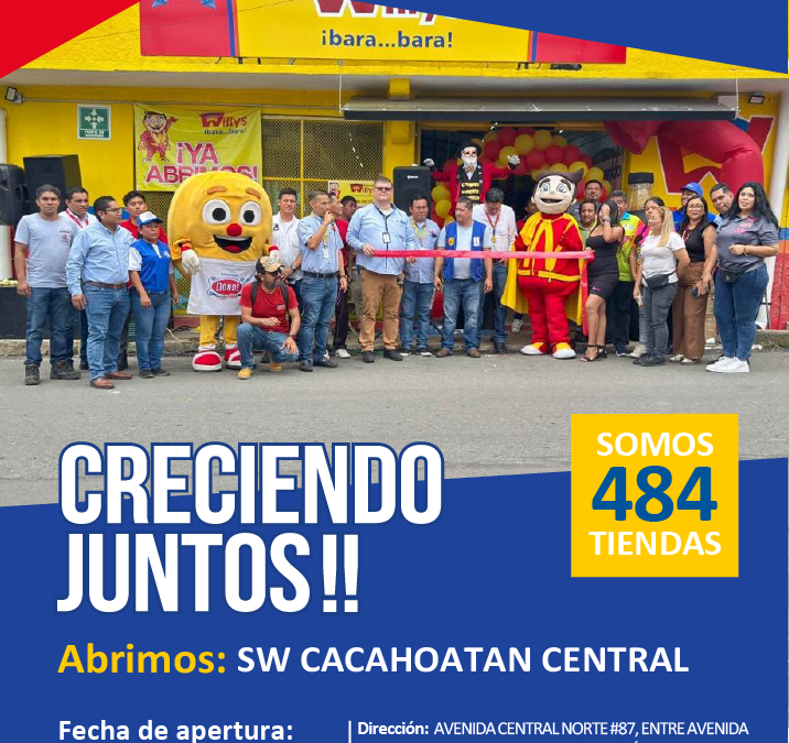 ¡Nueva apertura!
